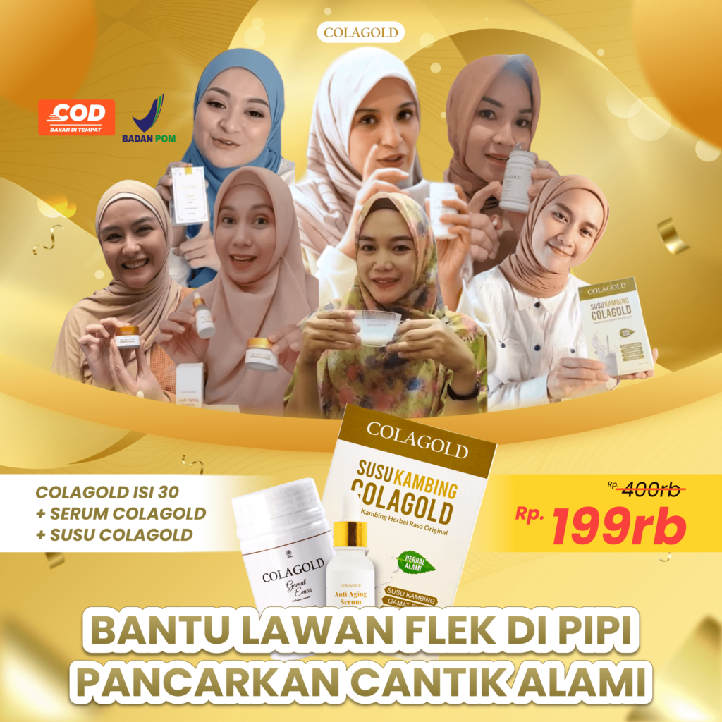 PAKET COLAGOLD FLEK DAN SENDI 3 PRODUK COLAGOLD BEAUTY