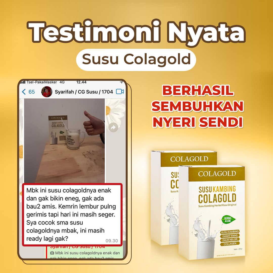 REQ ARLY TESTI SUSU COLAGOLD 1